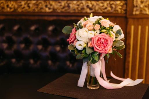 Wedding bridal bouquet