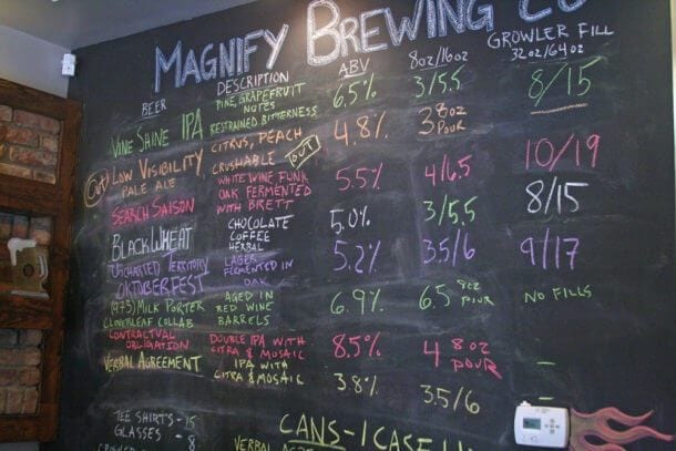 magnify brewing