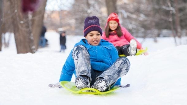 sledding hills