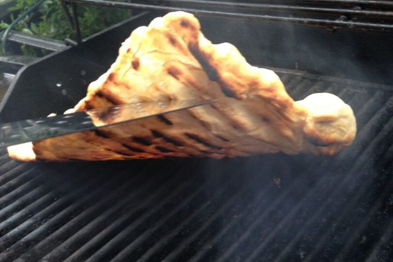 pizza, grill