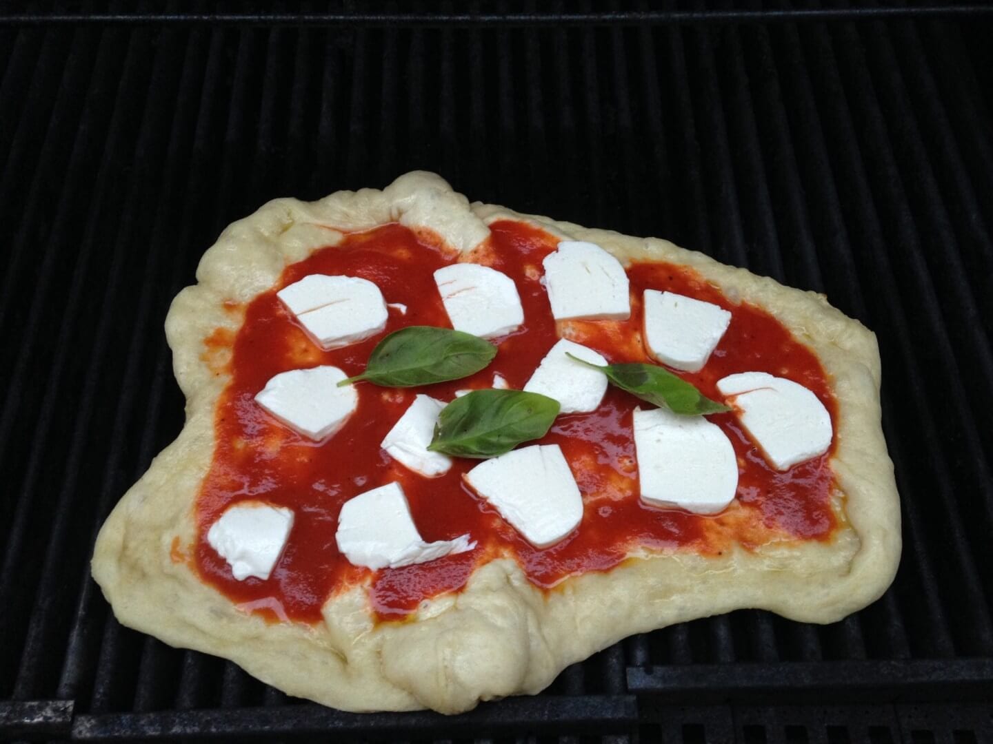 pizza, grill