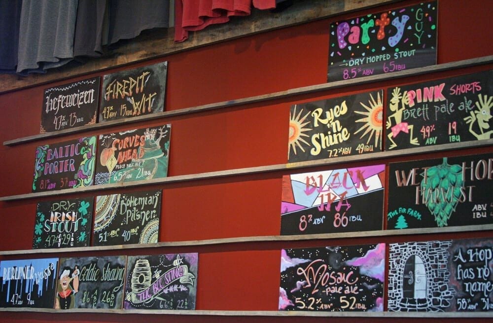 beer menu