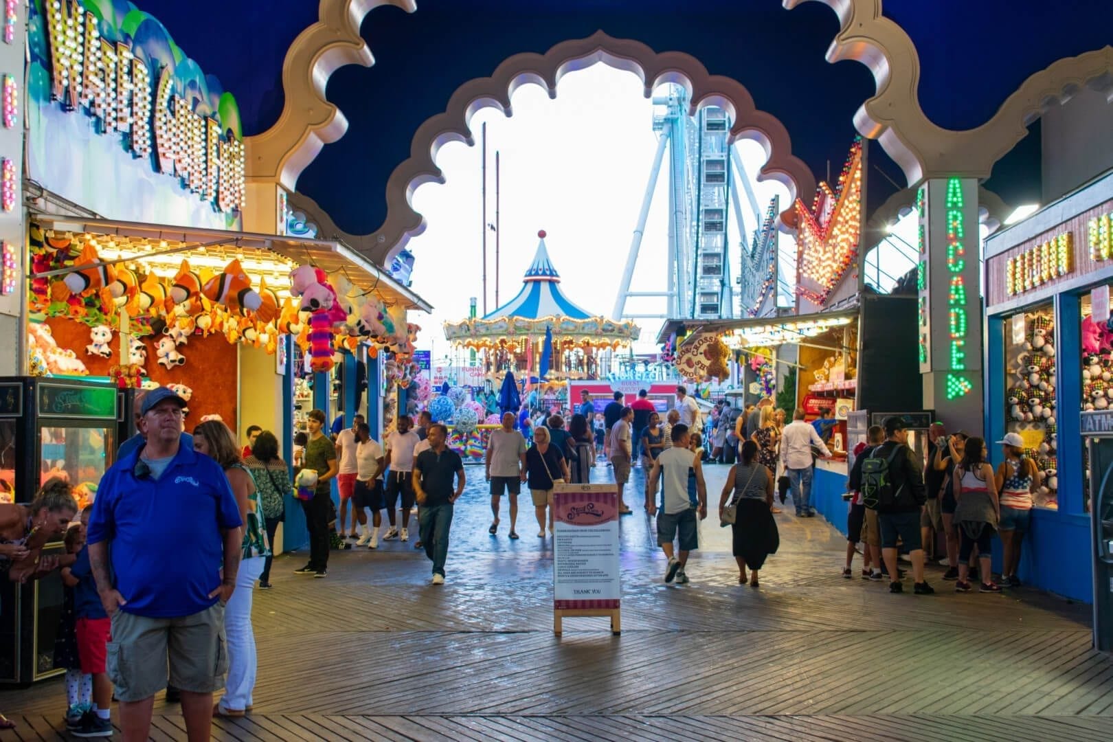 steel pier