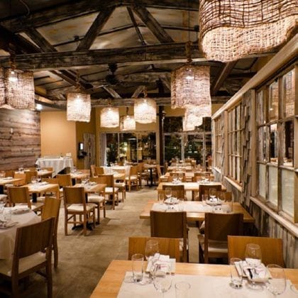 Dining Area of Fin Raw Bar & Kitchen in Montclair, Seafood Restaurant