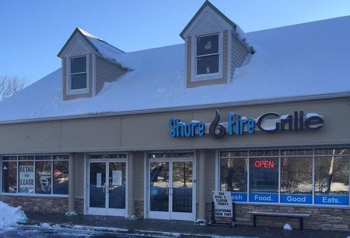 Shore Fire Grill local seafood restaurant in Ocean County