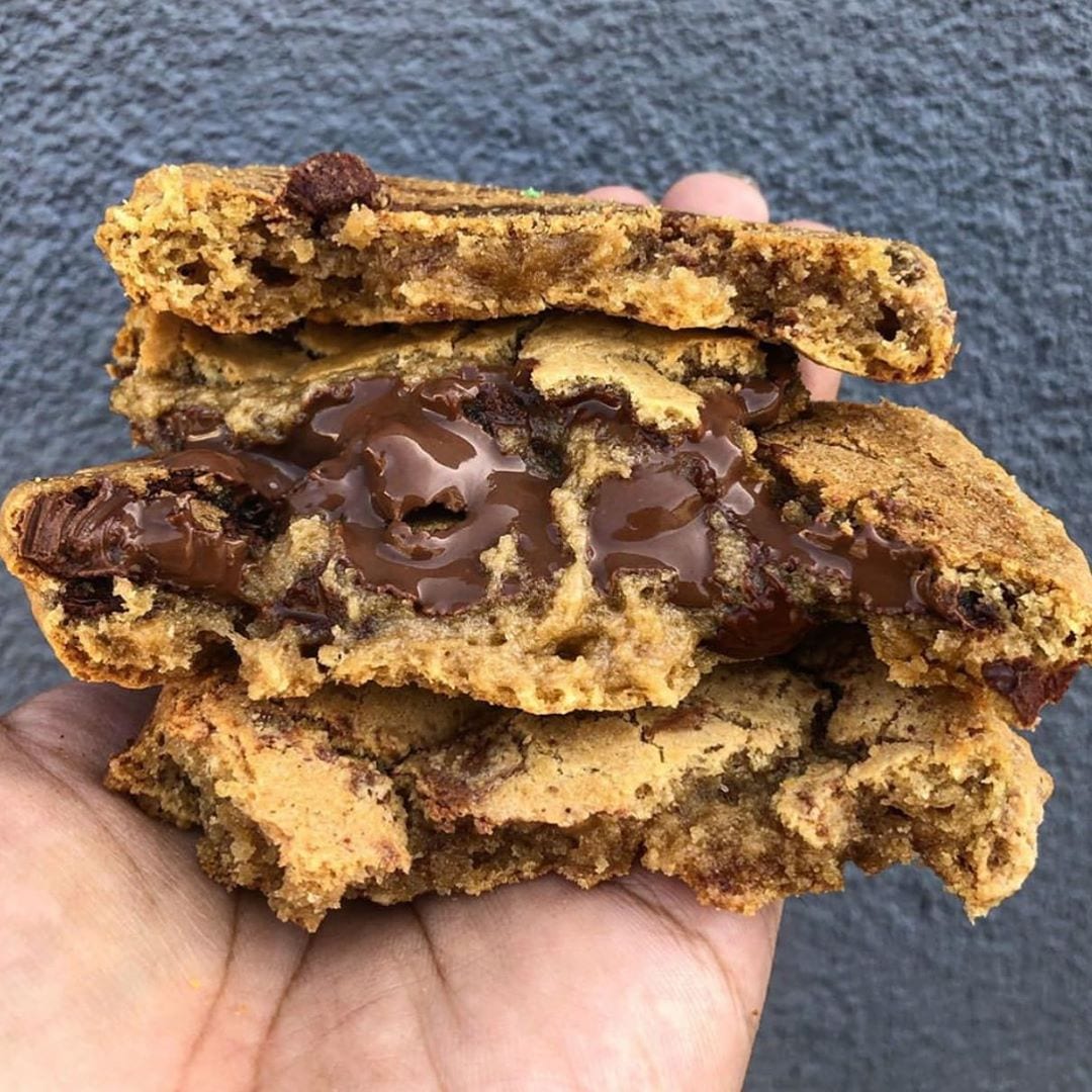 Nutella Chocolate Chip Cookie