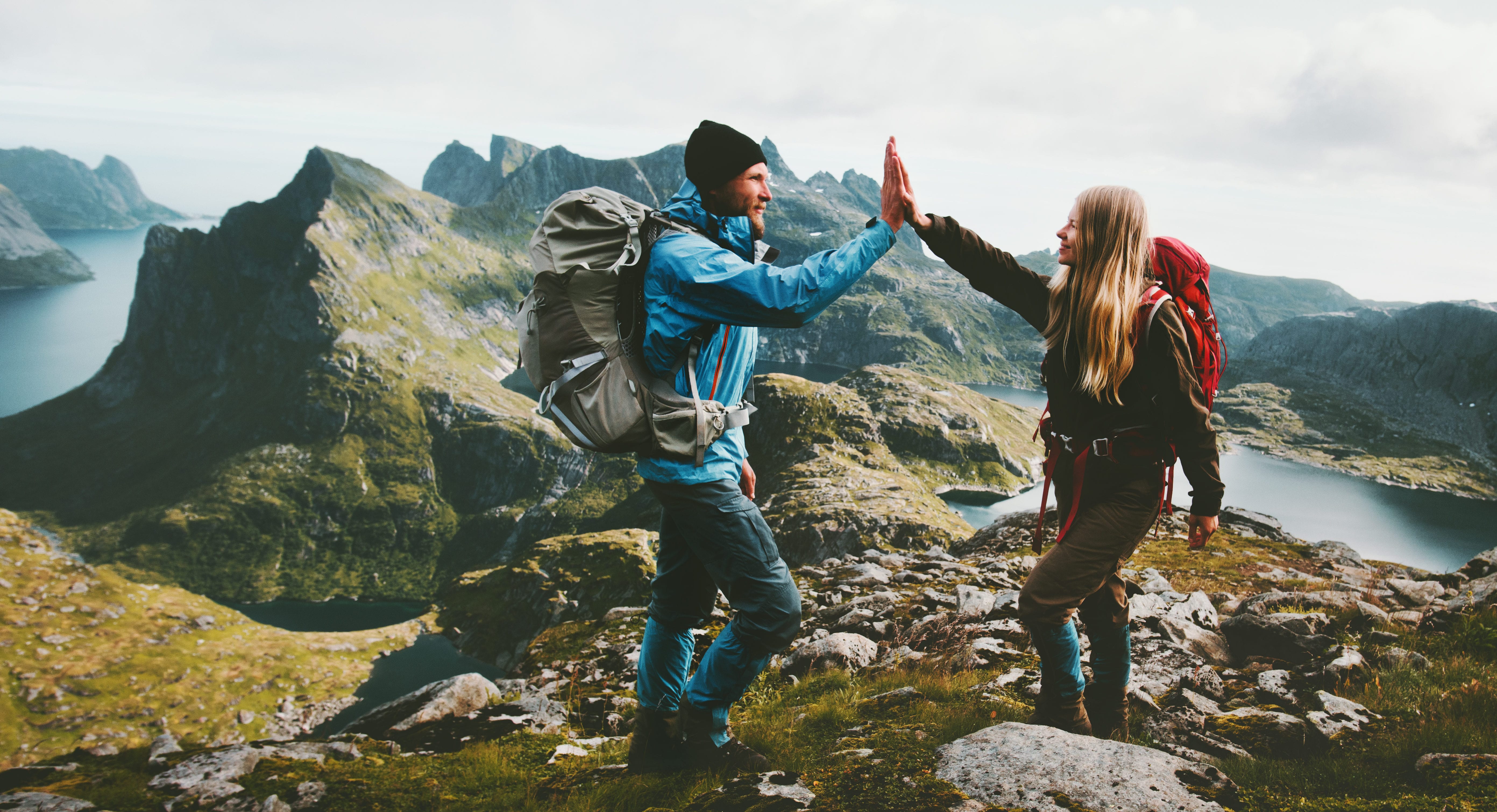 Couple Hiking