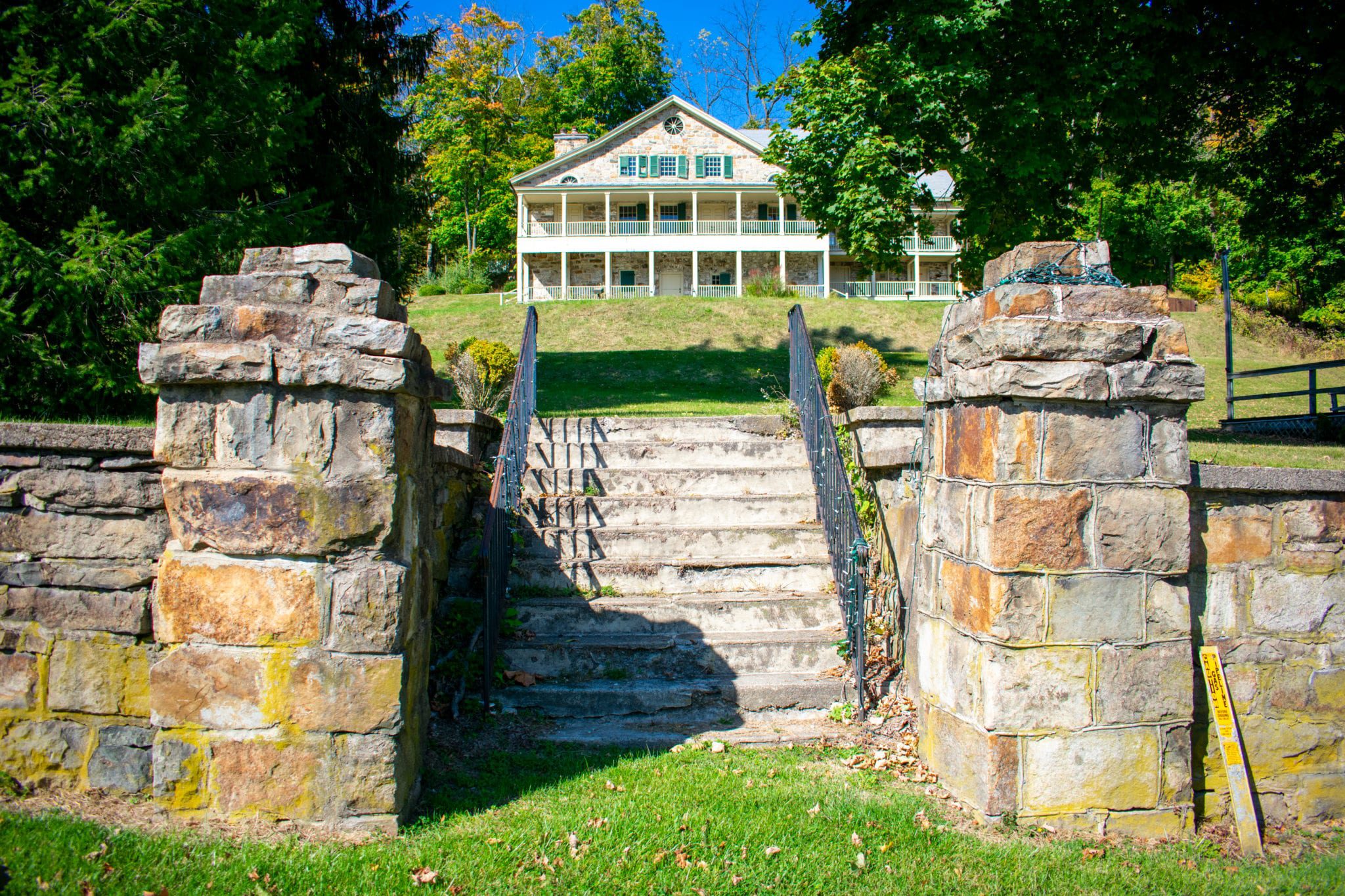 Staircase to Manor