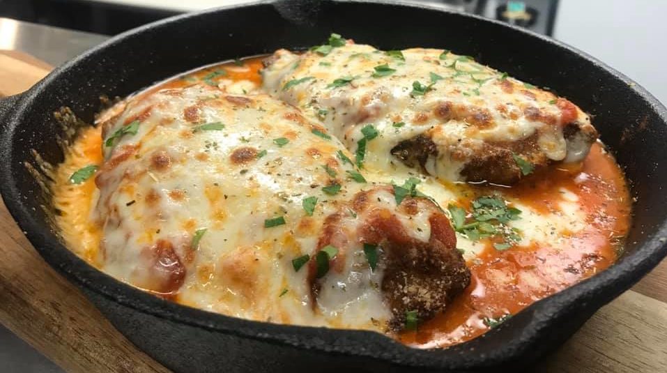 Chicken Parm in Skillet