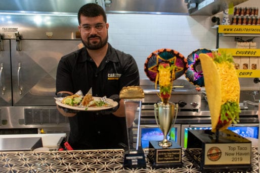 Serving Taco
