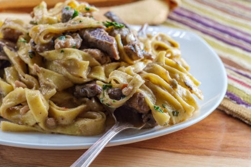 Philly Cheesesteak Pasta