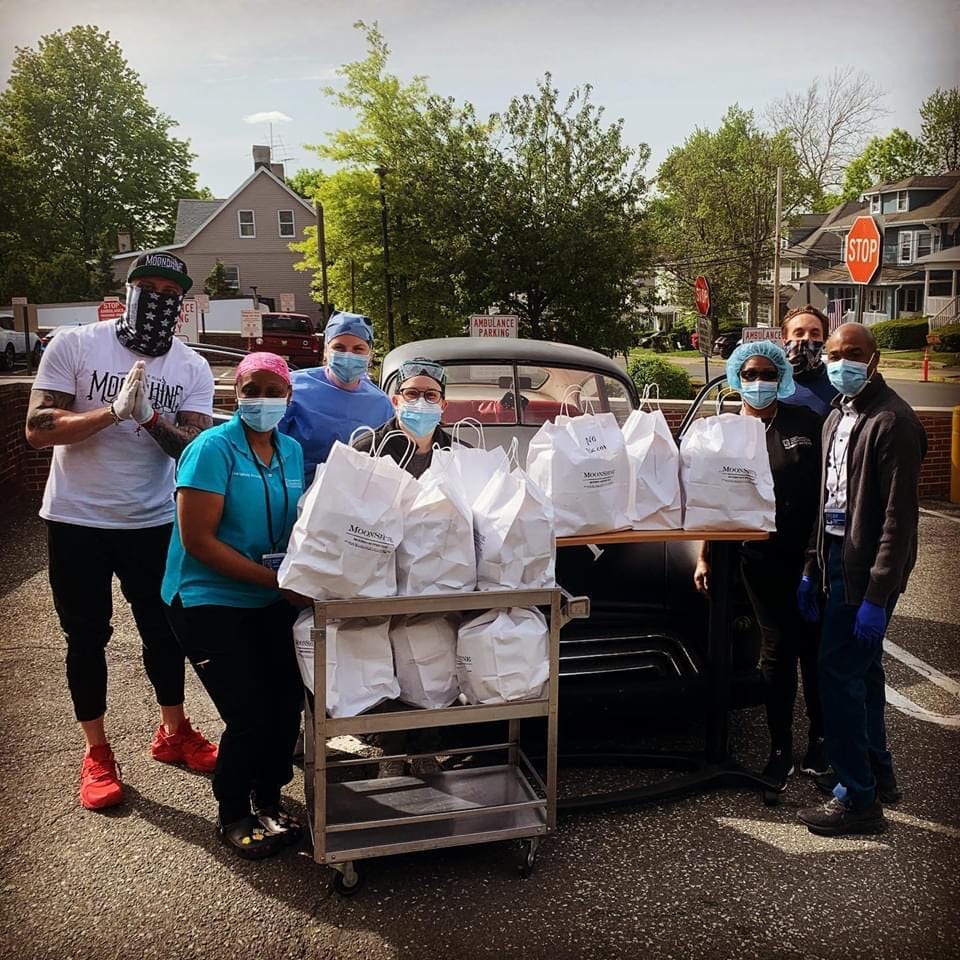 MoonShine Modern Supper Club Delivering Meals to Nurses