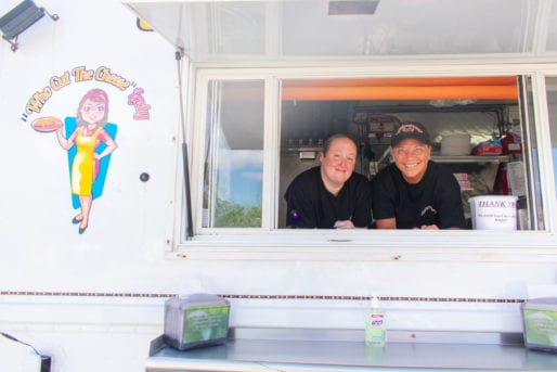 Service Window of food truck