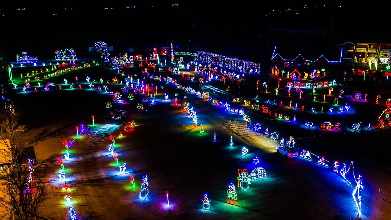 Skylands Stadium Holiday Lights Show and Village