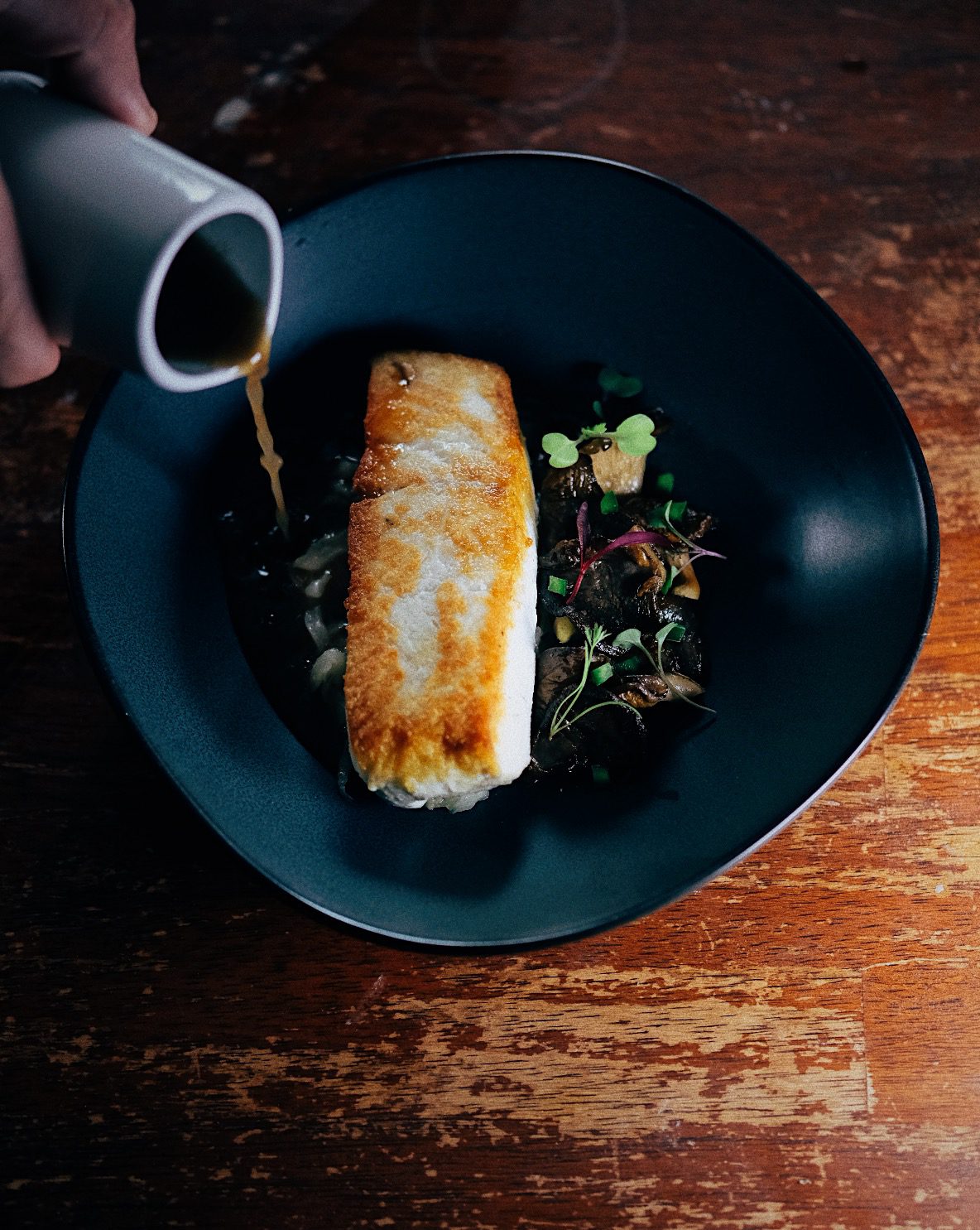 Pan Seared Halibut