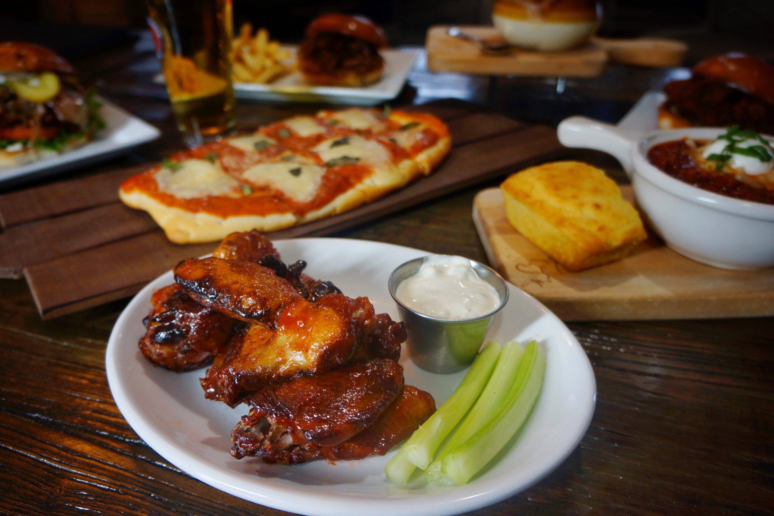 Wings and Pizza