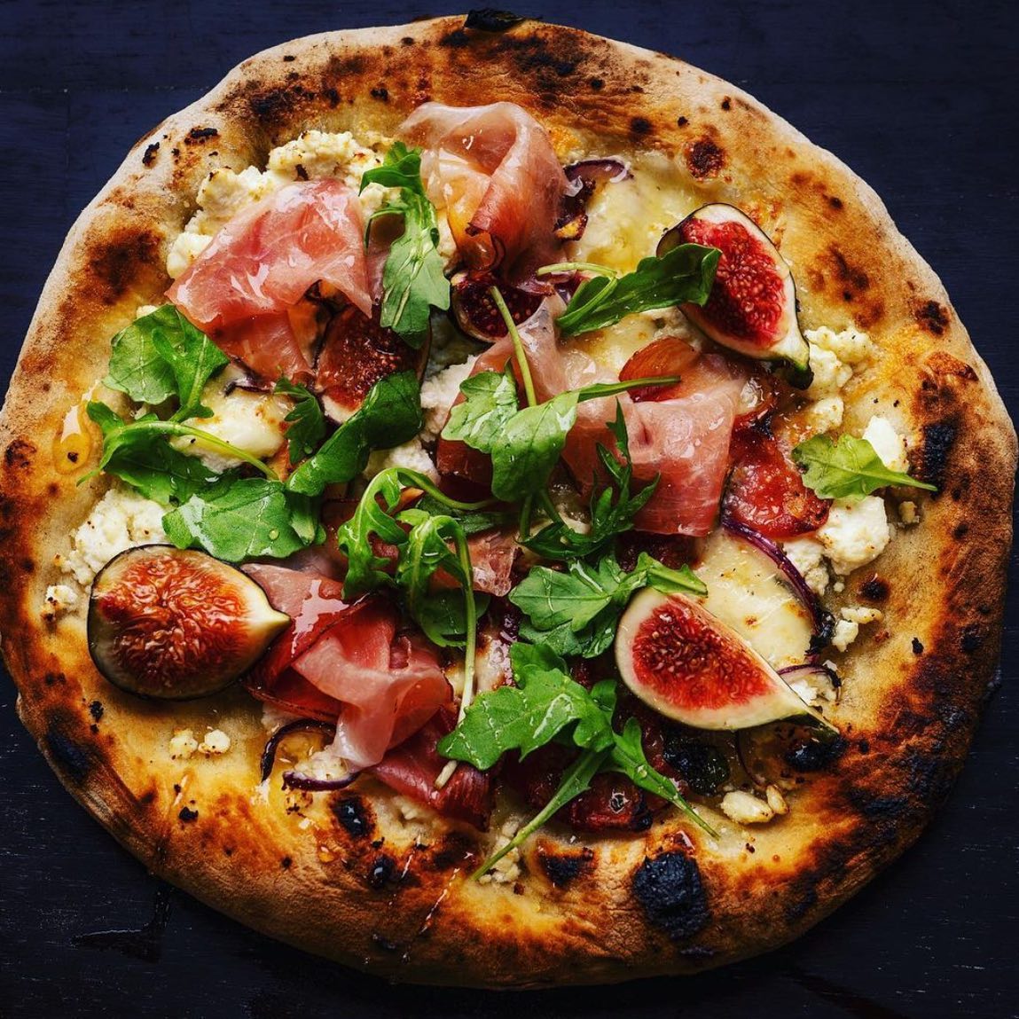 Seasonal Pizza Pie with Fresh Ingredients