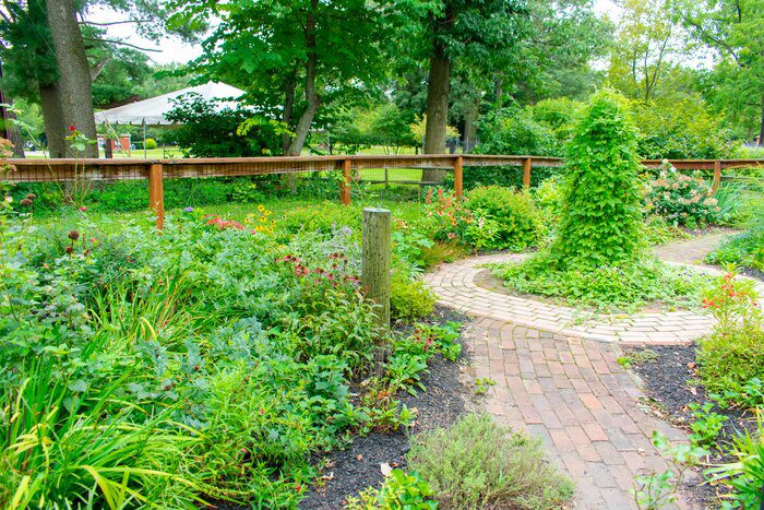 James and Ann Whitall House Garden
