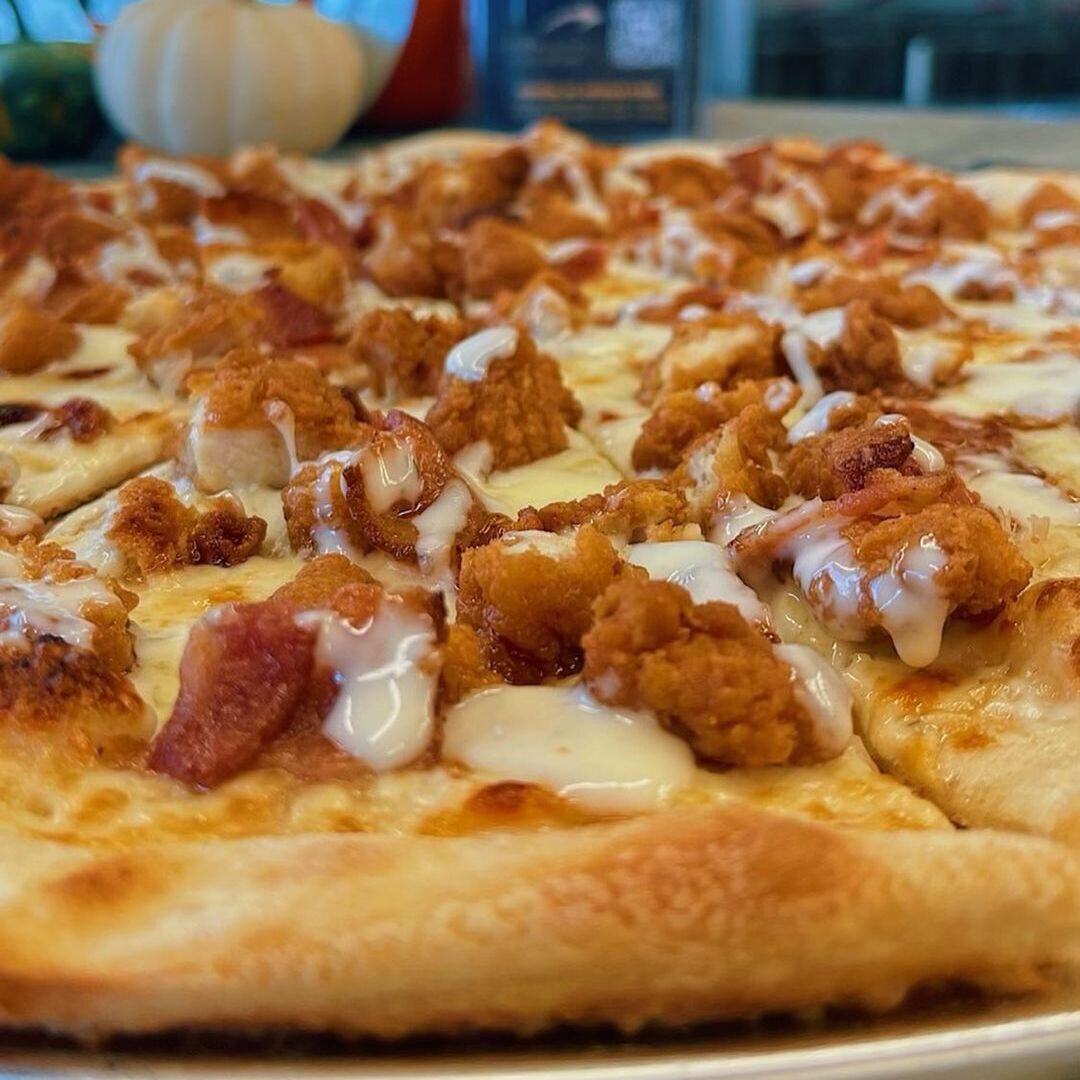 Chicken Bacon Ranch Pizza