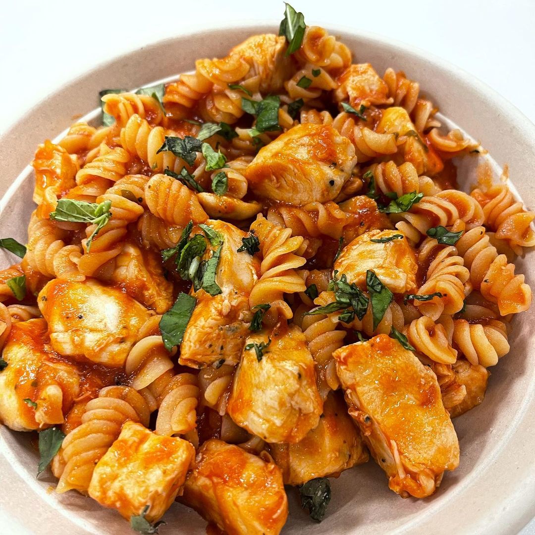 Fusili with Chicken