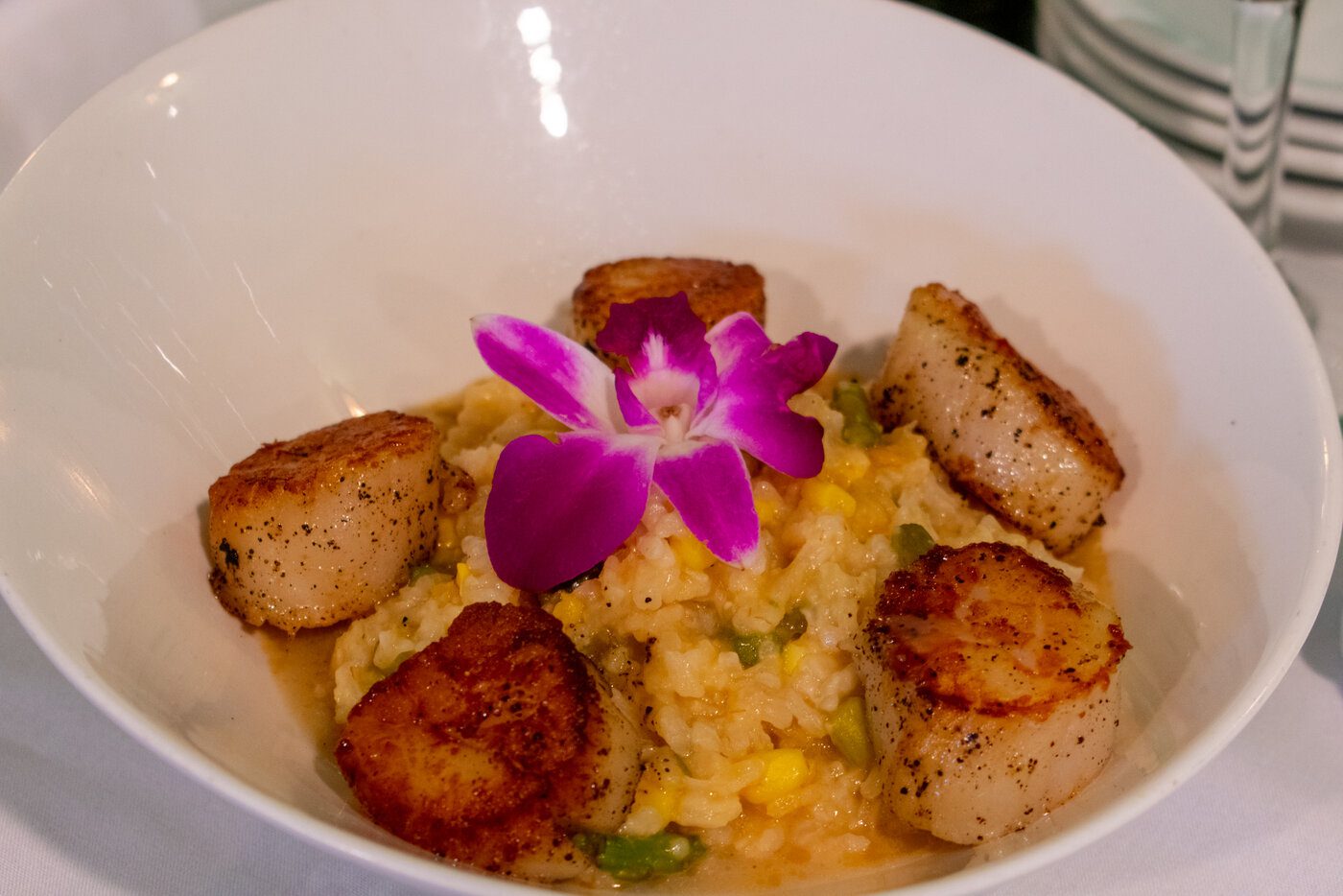 Scallop Risotto