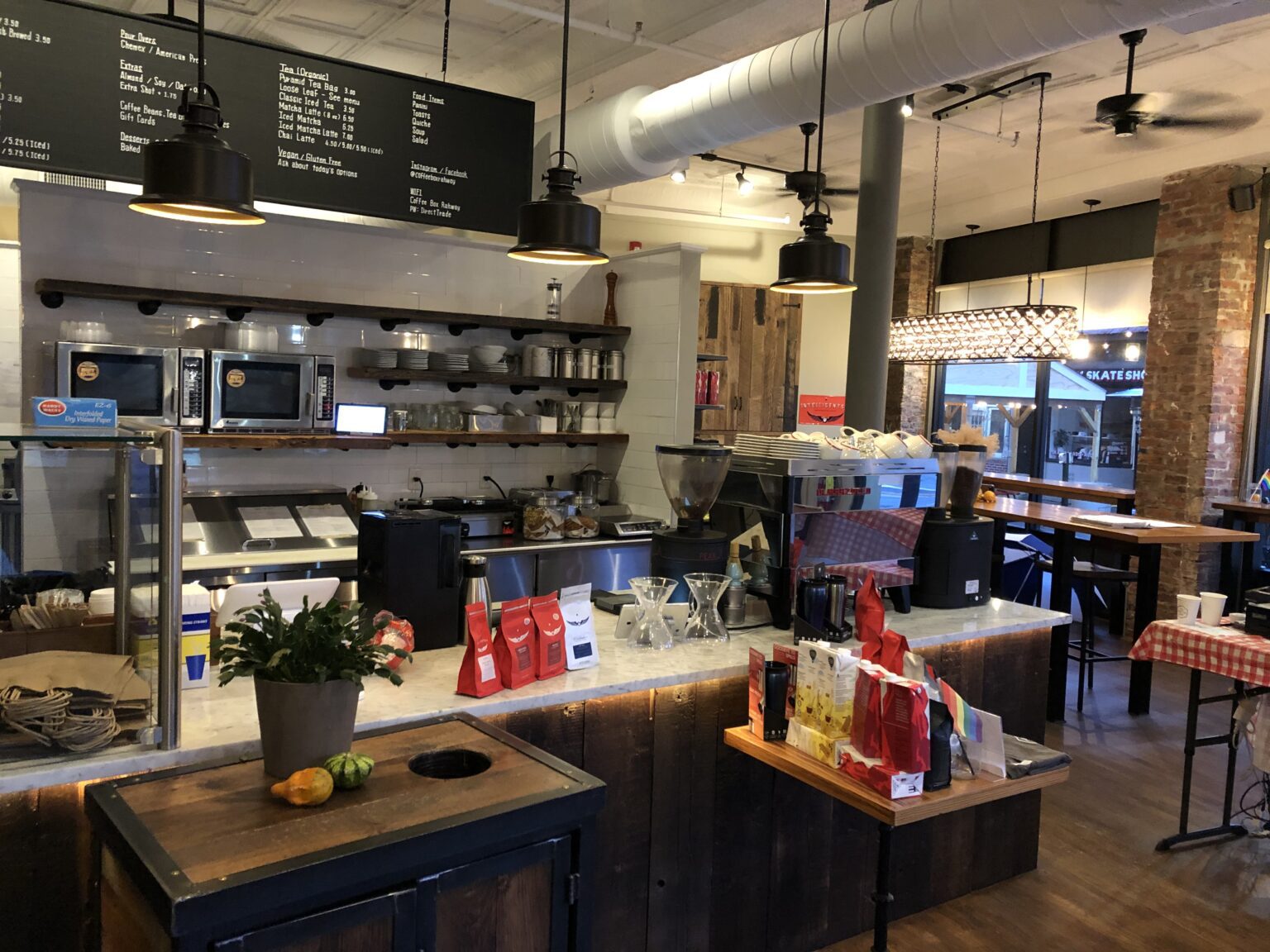 The Coffee Box Interior