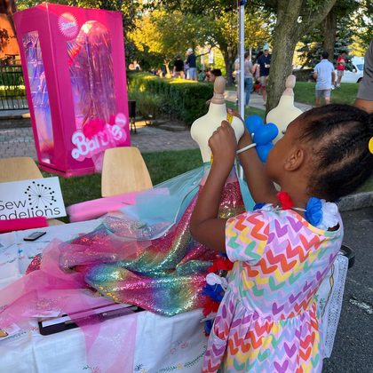 Outdoor Sewing Event