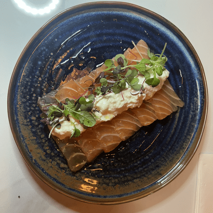 Plated Japanese Meal