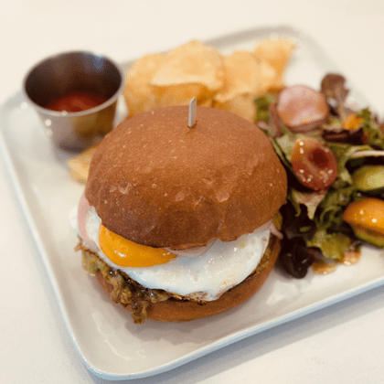breakfast burger