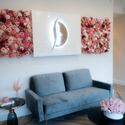 Logo Above Couch